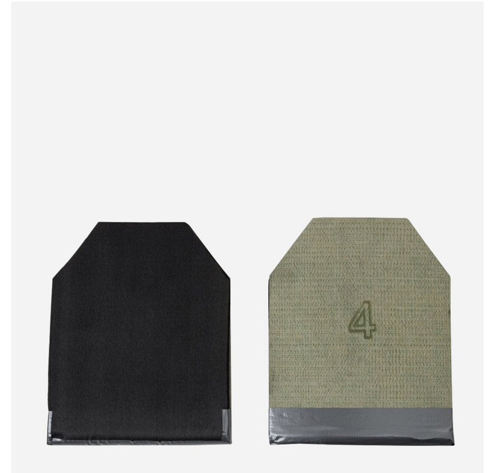 Комплект бронеплит для плитоноски 4-го класса Armox 600 25х30см (5.7мм 3.3 кг) Бронепластины Винница - изображение 4