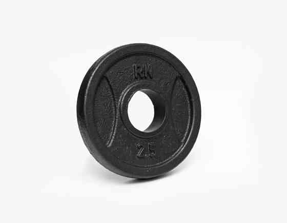 Гантелі олімпійські чавунні 2 по 31 кг Гантелі, гирі, штанги та диски металеві набірні Київ