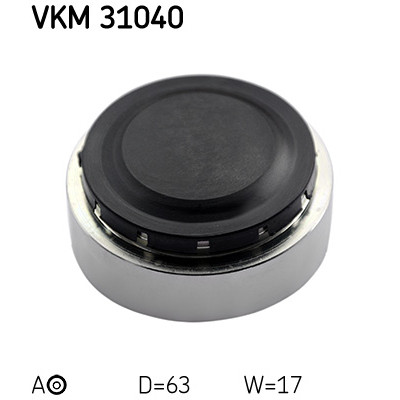 Ролик натягувача ременя SKF VKM 31040 Вінниця - фото 2