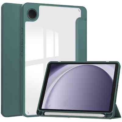 Чехол для планшета BeCover Soft Edge stylus holder Samsung Tab A9 SM-X115 8.7" Dark Green (710357) Винница