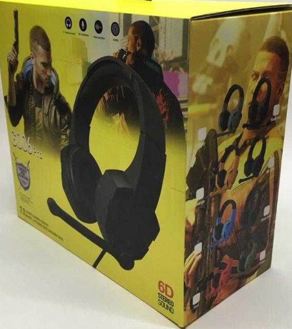 Наушники  игровые  Cyberpunk  2077  G-  006   Pro. Харьков - изображение 1