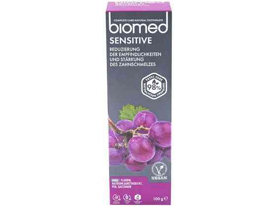 Зубная паста 100 г SENSITIVE (уменьшение чувствительности эмали) ТМ BIOMED Киев