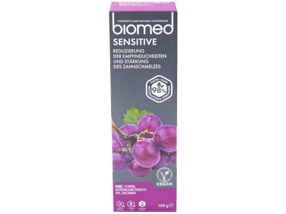 Зубная паста 100 г SENSITIVE (уменьшение чувствительности эмали) ТМ BIOMED Киев - изображение 1