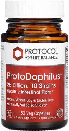 Пробіотики дофілус Protocol for Life Balance ProtoDophilus 50 вег капс Київ