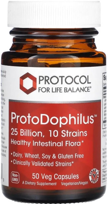 Пробіотики дофілус Protocol for Life Balance ProtoDophilus 50 вег капс Київ - фото 1