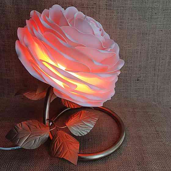 Світильник-нічник "Пудрова троянда Дніпро