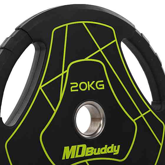 Диск поліуретановий 20 кг 51 мм MD Buddy-9647-20 Київ