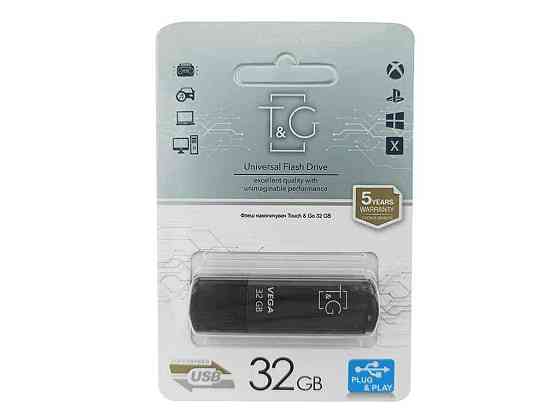 Флешка USB 32GB 2.0 121 Vega Series сіра ТМ TG Київ
