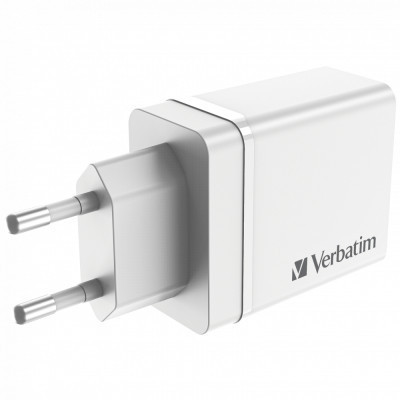 Зарядний пристрій Verbatim USB 30W PD3.0 4-ports white (49701) Вінниця - фото 2