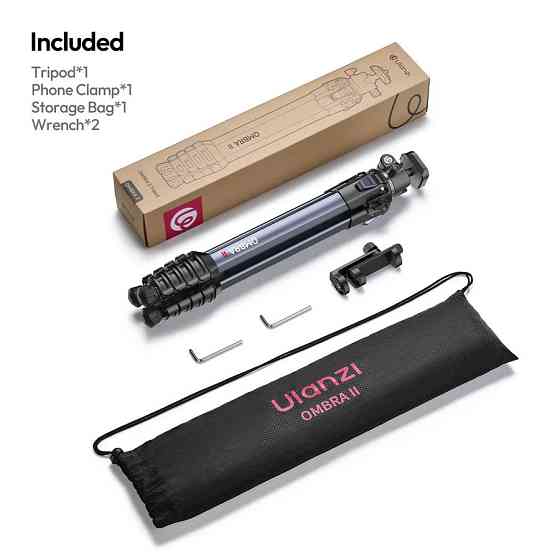 Штатив Ulanzi OMBRA II YING Tripod Black Київ