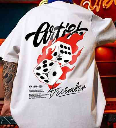 Футболка женская с принтом  42 Белая 2664081950 Днепр