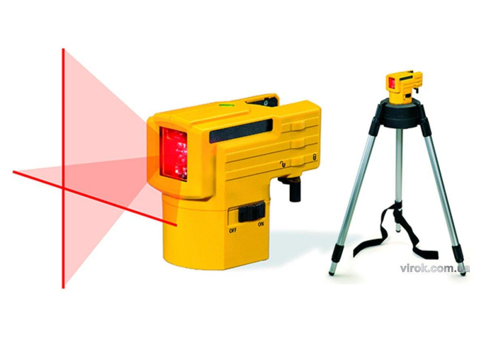 Нівелір лазерний STABILA LAX 50 X+Y ліній на штативі з телескопічними ніжками; l=10 м Одеса - фото 2