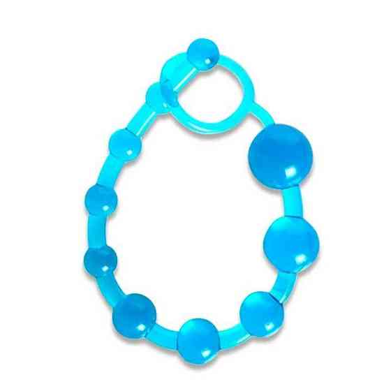 Анальне намисто - Рожевий - 31* 0,9 - 2,6 см - Анальні іграшки Вінниця