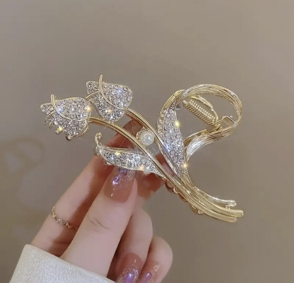 Шпилька-крабік для волосся 