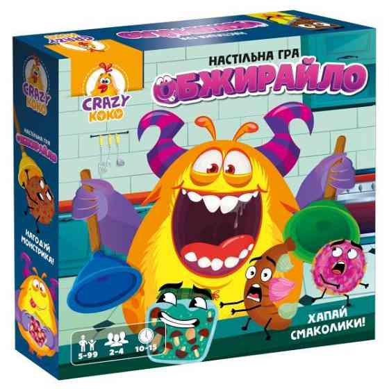 Настольная игра Vladi Toys Обжирайло (VT8055-41) Харьков