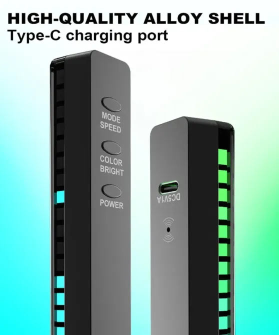 LED-світильник еквалайзер з Bluetooth та акумулятором Київ - фото 5