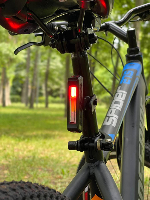 Задний стоп для велосипеда, фара-мигалка Feel Fit Бровары - изображение 1