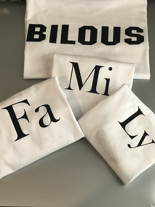 Футболки в стиле Family look для мамы , папы и ребенка С Фамилией и надписью FAMILY Черновцы - изображение 5