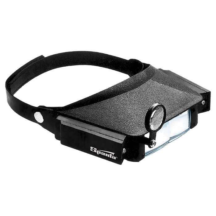 Лупа з додатковими лінзами, для закріплення на голові (БЕЗ ПІДСВІЧУВАННЯ) SPARTA Полтава - фото 1