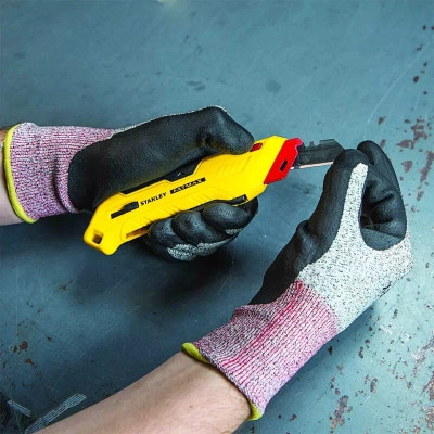 Ніж монтажний Stanley FATMAX Box Box трапецеподібне лезо, L= 160 мм, лівий (FMHT10362-0) Вінниця - фото 5