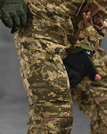 Штаны пиксель тактические мужские летние прочные много карманов Киев - изображение 15