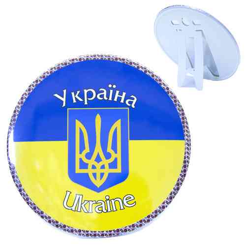 Фоторамка настільна на підставці Герб України Київ