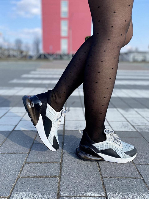 No brend Кросівки жіночі 353 сірі (весна-осінь, текстиль + сітка) (2472) Коломия - фото 1