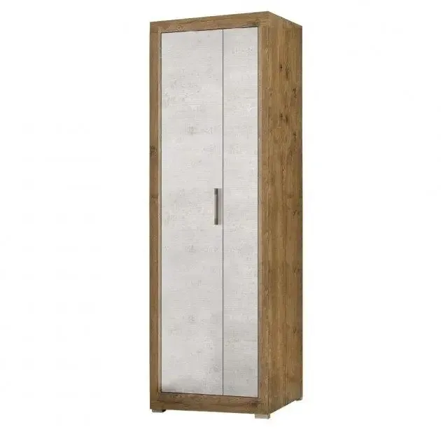 Шкаф 680 2Д Прихожая Парма Бетон индастри Львов - изображение 1