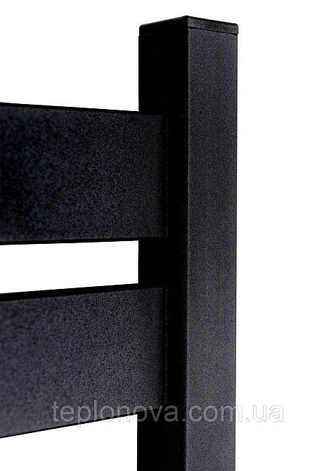 Водяна сушарка для рушників Largo 500х800, чорний муар Чернівці - фото 3