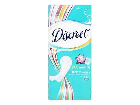 Ежедневные гигиенические прокладки 20шт Deo Water Lily Single ТМ DISCREET Киев