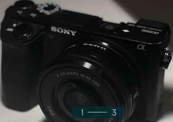 Фотоапарат Бездзереальний.Камера Sony a6500 + про "ліктив kit 16-50mm Київ