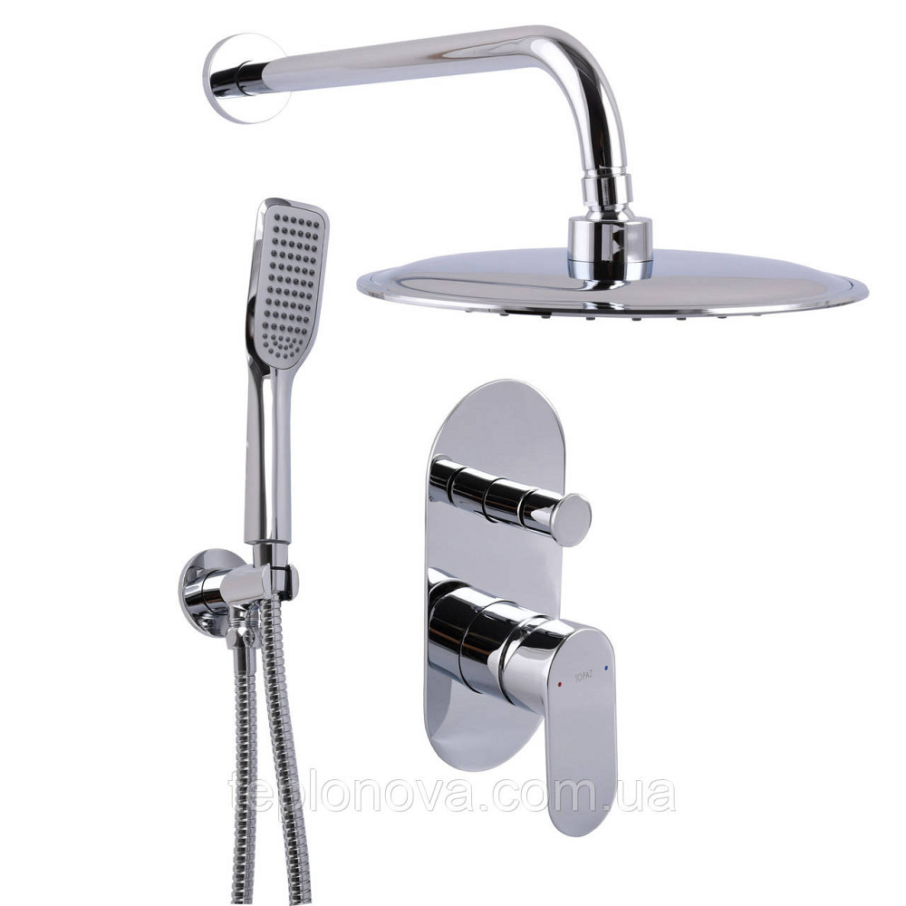 Змішувач для душу вбудований TOPAZ BARTS TBG 07205-G-H36 Чернівці - фото 1