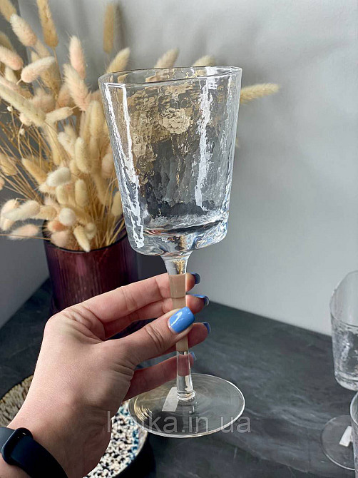 Келих "Прозорий траянгл" 300 мл прозорий Київ - фото 2