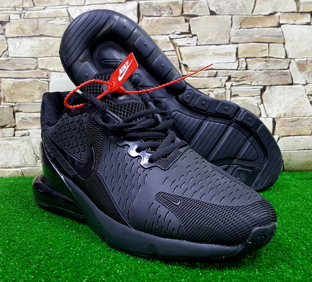 Мужские кроссовки Nike Air Max 270 Black AX Киев - изображение 4