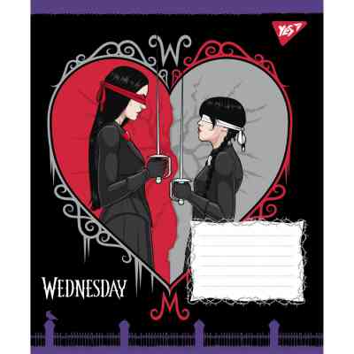 Тетрадь Yes Wednesday Школа Загадок А5 24 листа клетка (768265) Винница