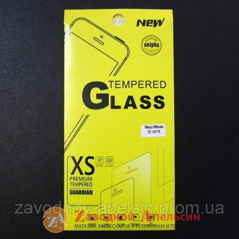 Защитное стекло Meizu M5 Note M3e GLASS full полное черн Одесса - изображение 3