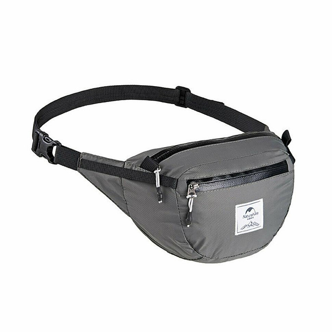 Сумка на пояс Naturehike DL-02 Ultralight Bag NH18B300-B, 6 л, сірий Киев - изображение 1