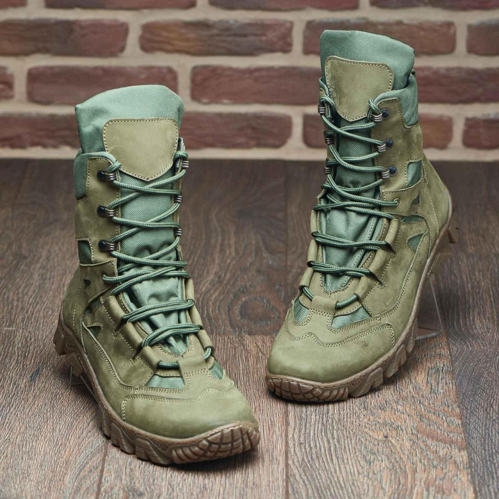 Тактические зимние берцы 106-ТБ-2 хаки — тёплые, прочные, армейские ботинки для ЗСУ и охраны 46 (30,5) Харьков - изображение 4