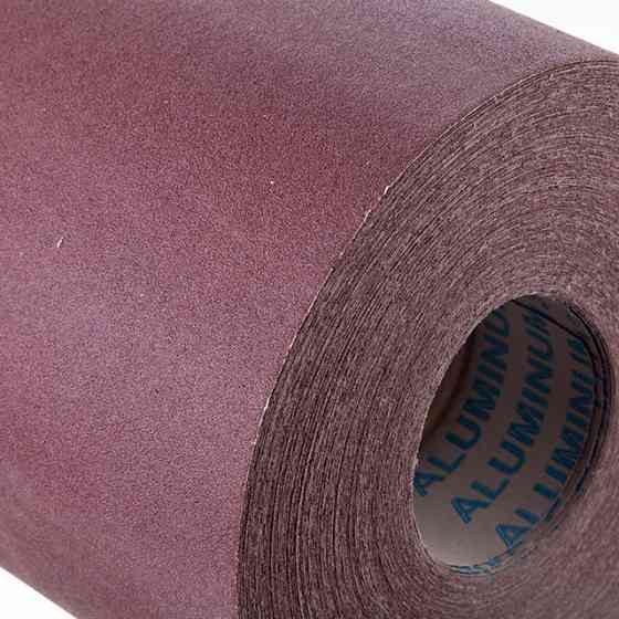 Шкурка шліфувальна, тканинна основа, К100, 200 мм × 50 м INTERTOOL BT-0720 Київ