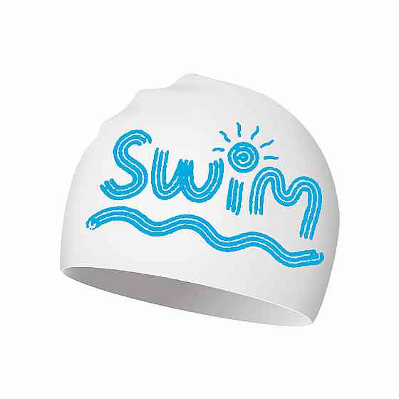 Дитяча Шапочка для плавання Renvo Junia JR Белий OSFM (1SC510-03) Киев