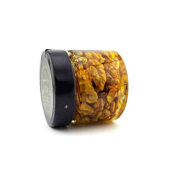 Грецкие орехи с медом в стеклянной баночке весом 130 грамм Одесса