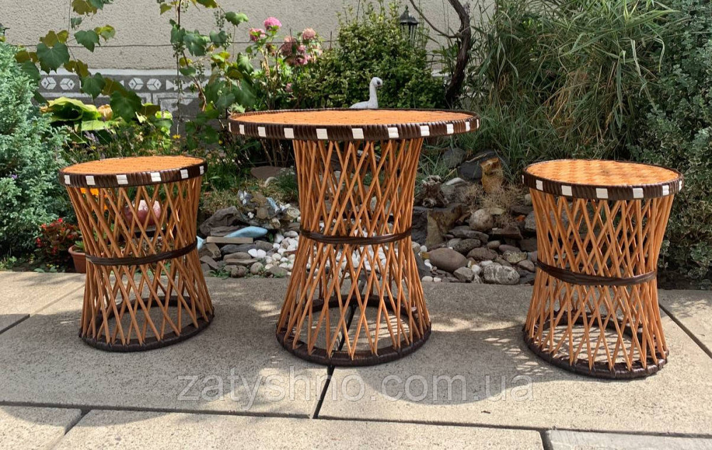 Набор мебели из лозы, ручная робота Киев - изображение 4