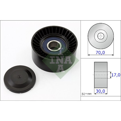 Ролик натяжителя ремня INA 531 0873 10 Винница - изображение 1