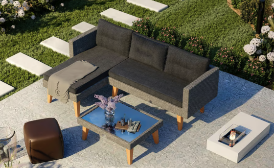 Комплект меблів для саду Di Volio Imola графіт Киев