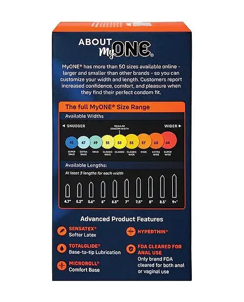 Презервативи MyONE Extra Wide & Long 10 шт, картонна коробка Львів - фото 2