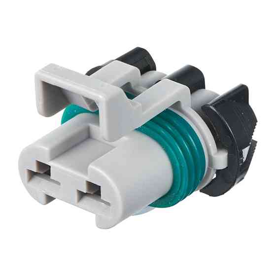 Разъем коннектор 2-кон., Вентилятор, 1536399 APTIV (Delphi) Америка, Корея, Япония, Buick, Cadillac, Chevrolet, Daewoo, GMC Киев