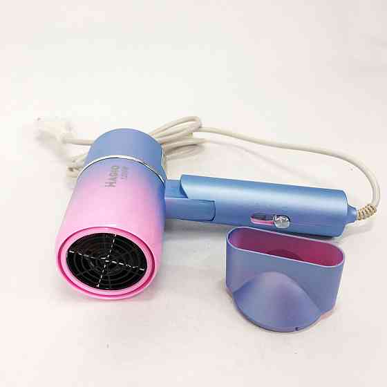 Дорожній фен для волосся MAGIO MG-167, Легкий професійний фен Електричний для сушіння волосся OQ-39 Львів