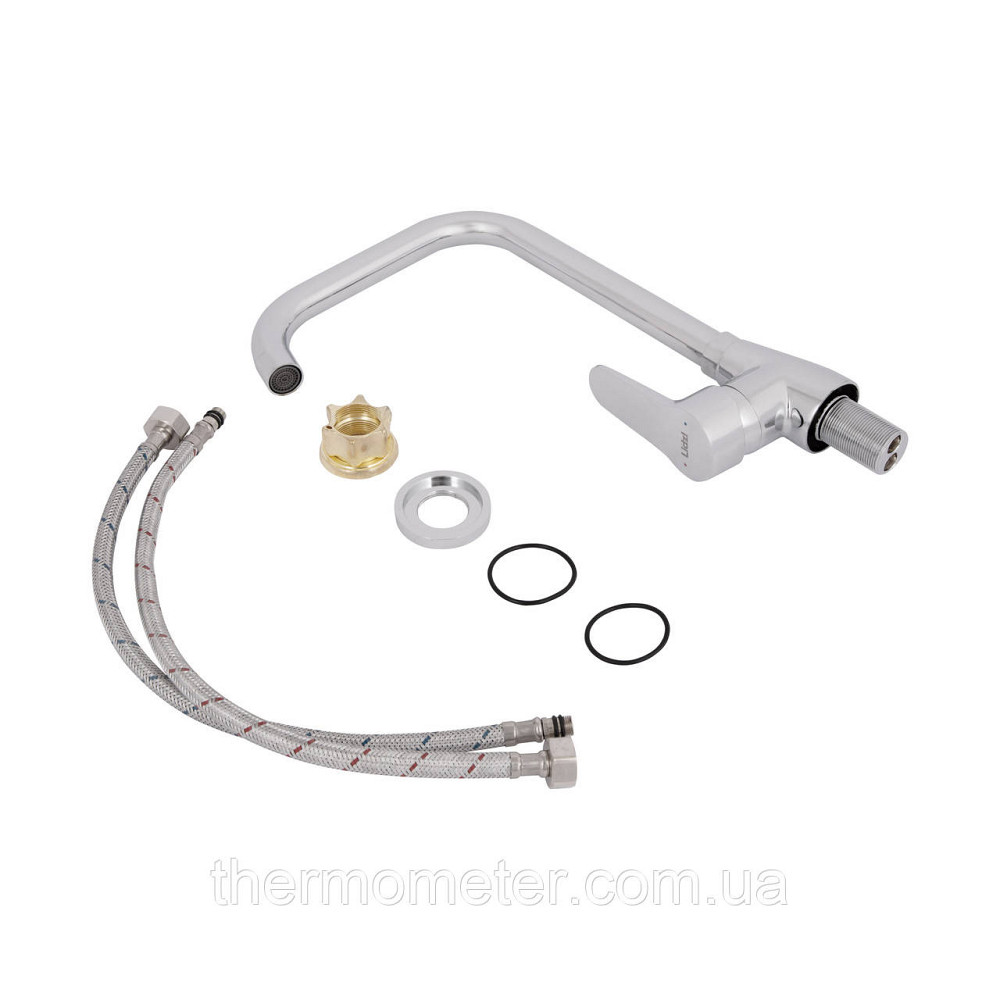 Змішувач для кухні Lidz Nicole 014F1 (k35) LDNIC014F1CRM22010 Chrome Київ - фото 17