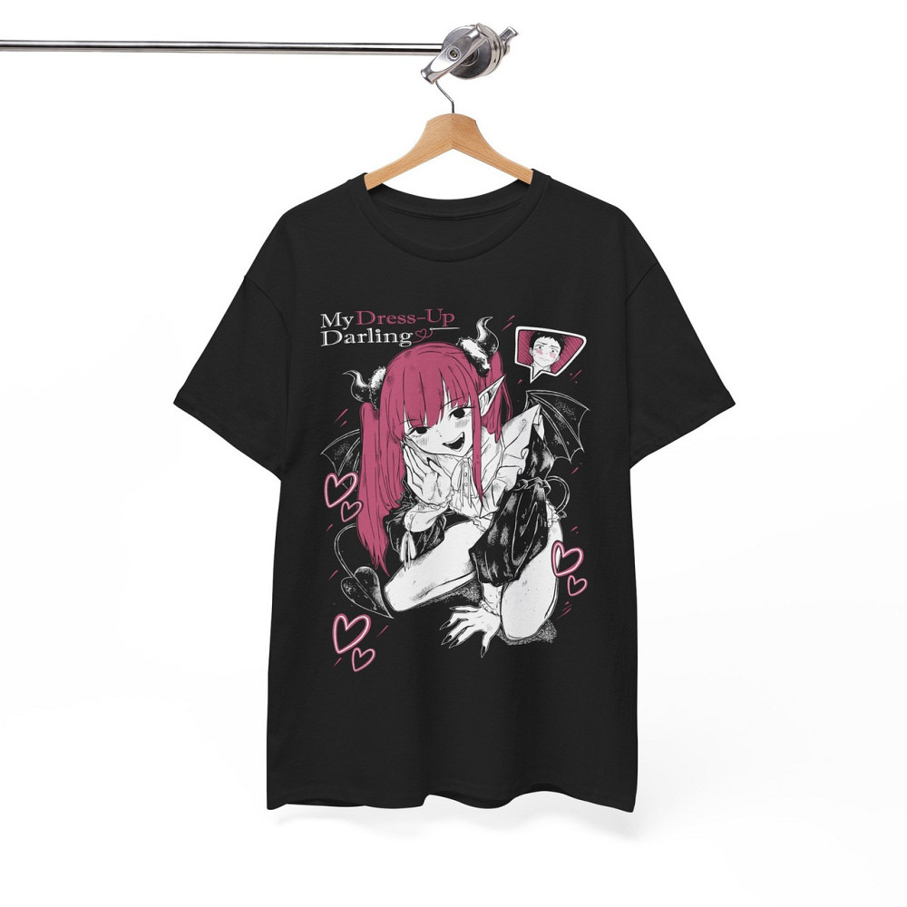 Футболка аниме Аниме Ловерс Гифт Марин оверсайз (S/M/L) Черний AnimeJ0338 Днепр - изображение 6