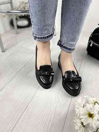 Eireen Туфлі жіночі Eireen Бант чорні (весна-осінь, шкіра натуральна) (1890) лише 37р. Коломыя